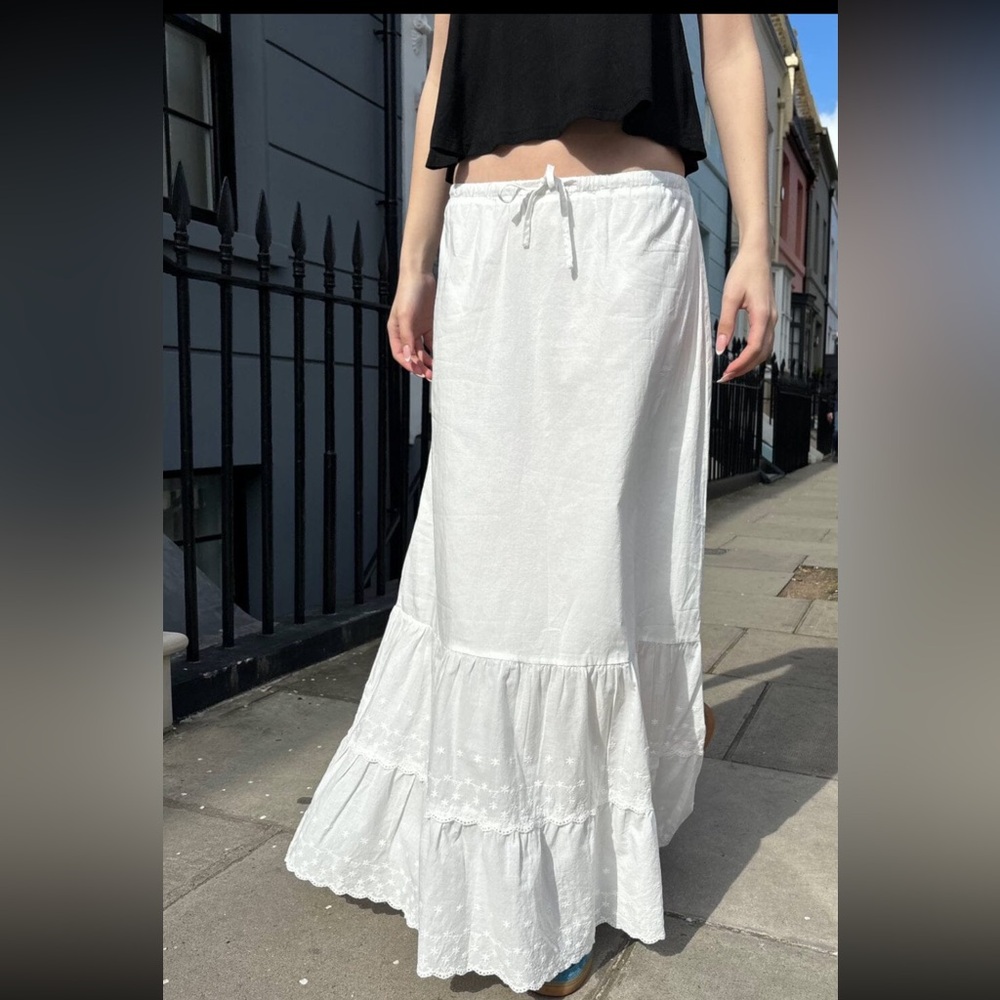Olive skirt